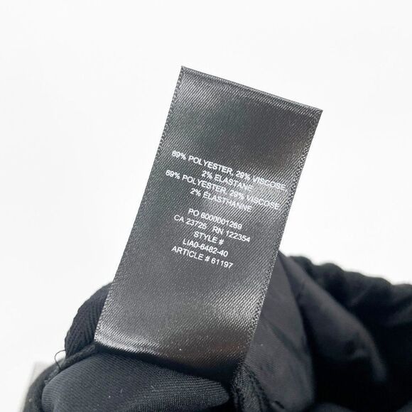 Aritzia The Group Babaton Jimmy Pull On Ankle Pants in Black Women's XS NEW - Picture 9 of 9